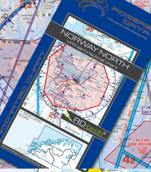 Rogers Data Norway North 2023 VFR Chart