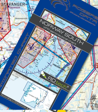 Rogers Data Norway South 2023 VFR Chart