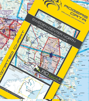 Rogers Data Sweden Center North 2023 VFR Chart