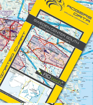 Rogers Data Sweden Center South 2023 VFR Chart