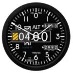 Modern Altimeter 10" Wall Clock