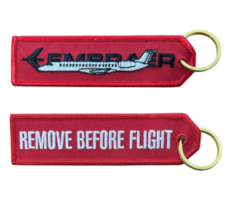Key ring – Remove Before Flight, Embraer