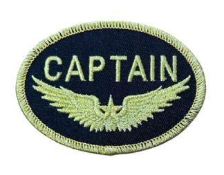 Iron-on badges - Captain badge
