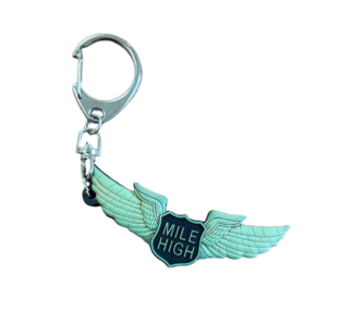 Key ring – Rubber, Mile High Club