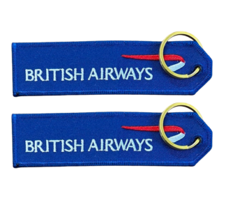 Key ring – Remove Before Flight, British Airways