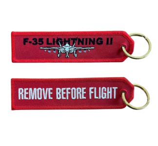 Key ring – Remove Before Flight, F-35 Lightning II